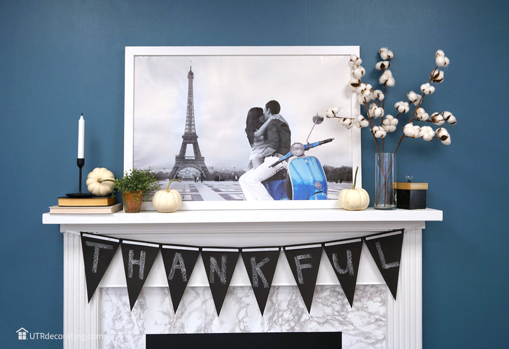 DIY Your Mantel For Thanksgiving